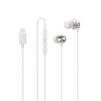 Écouteurs Lightning iStore - Luxe Matte Off-White