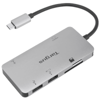 Adaptateur multiport vidéo HDMI 4K USB-C et lecteur de carte avec 100 W PD Pass-Thru *