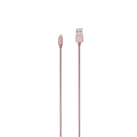 iStore Câble tressé Lightning Charge de 1,2 m (4ft) (or rose)*