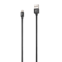 iStore Câble tressé Lightning Charge de 1,2 m (4ft) (noir)